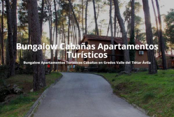 Bungalow Apartamentos Turísticos Cabañas Valle del Tiétar Gredos