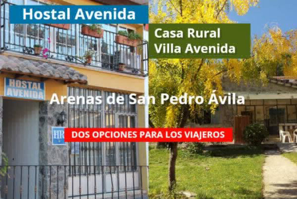 Alojamiento en hostal o casa rural Arenas de San Pedro