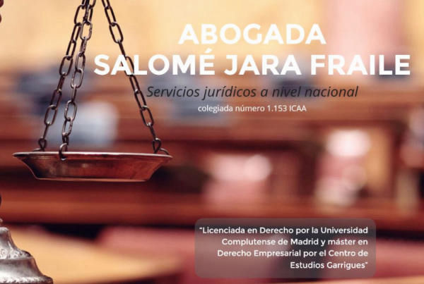 Abogada Salomé Jara Fraile Arenas de San Pedro