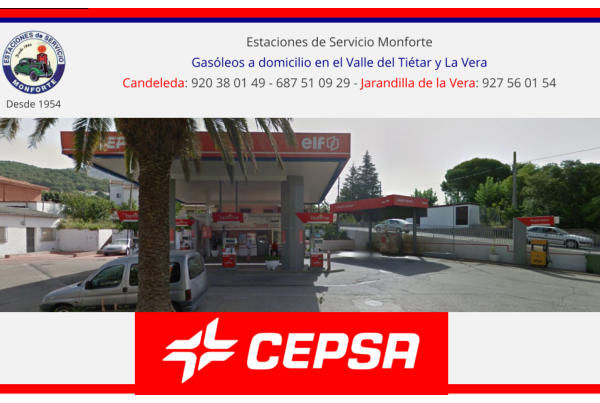 Estaciones de Servicio Candeleda y Jarandilla de la Vera Gasóleos a domicilio