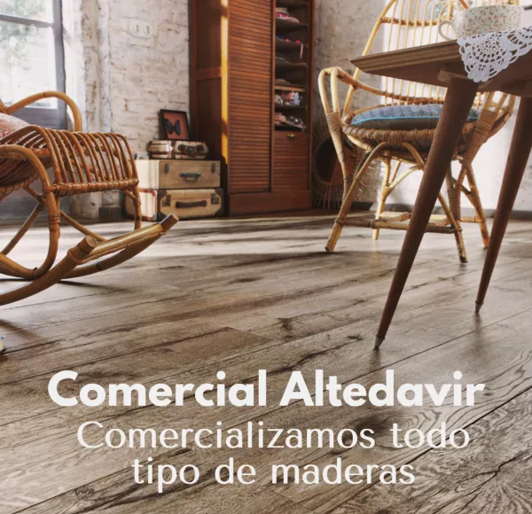 Comercial Altedavir, maderas, puertas, tarimas, tableros, muebles de cocina