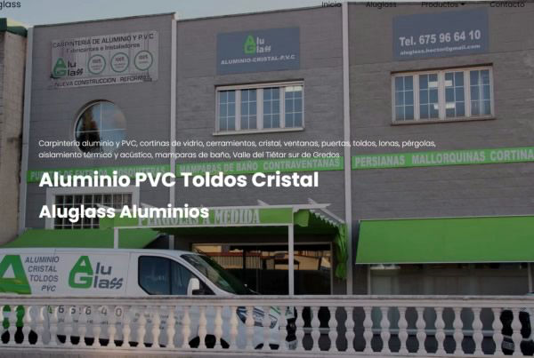 Aluglass Aluminio PVC Toldos Cristal