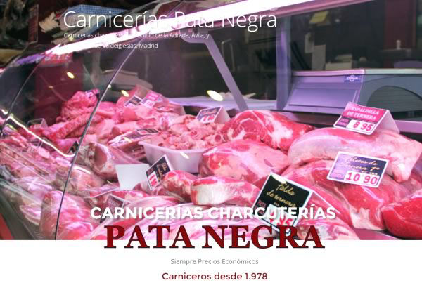 Carnicerías Charcuterías Pata Negra