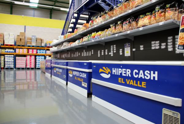 Supermercado alimentación y bebidas Hiper Cash El Valle