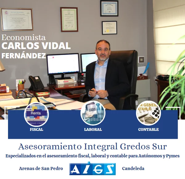 Asesoramiento Integral Gredos Sur Economista Carlos Vidal