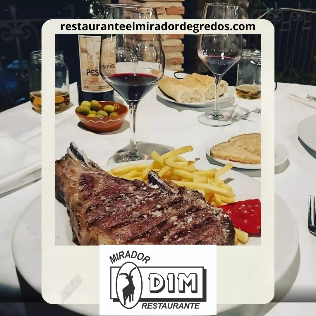 Restaurante El Mirador de Gredos Candeleda Valle del Tiétar Gredos