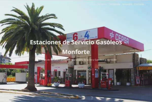 Gasóleos Monforte, estaciones de servicio en Candeleda y Jarandilla de la Vera, gasóleos a domicilio
