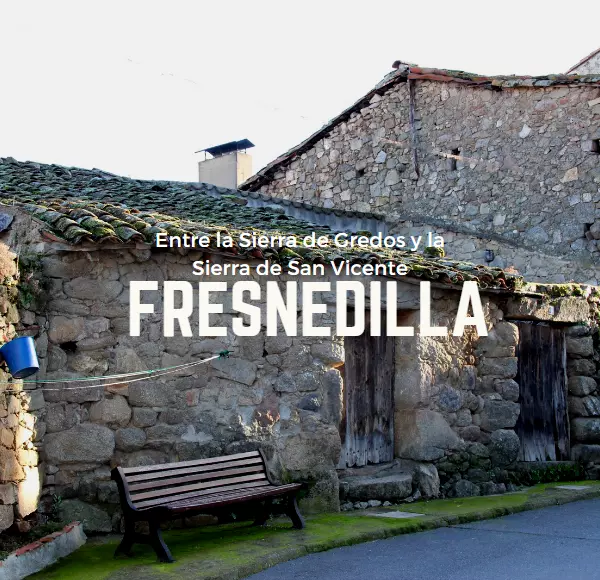 Fresnedilla, Ávila, entre la sierra de Gredos y la Sierra de San Vicente