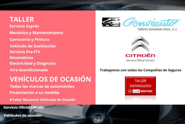 Talleres Gonviauto: Talleres Mecánicos Vehículos Ocasión Servicio Oficial Citroën