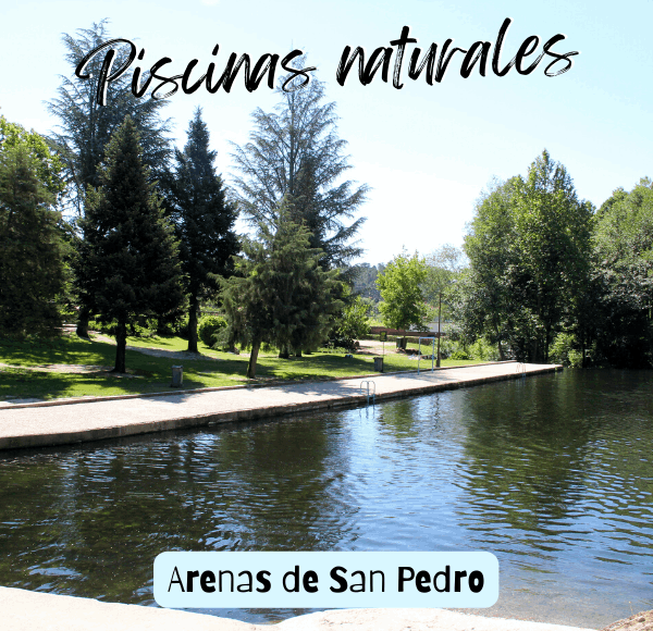 Piscinas naturales Arenas de San Pedro, restaurante merendero y zonas de baño