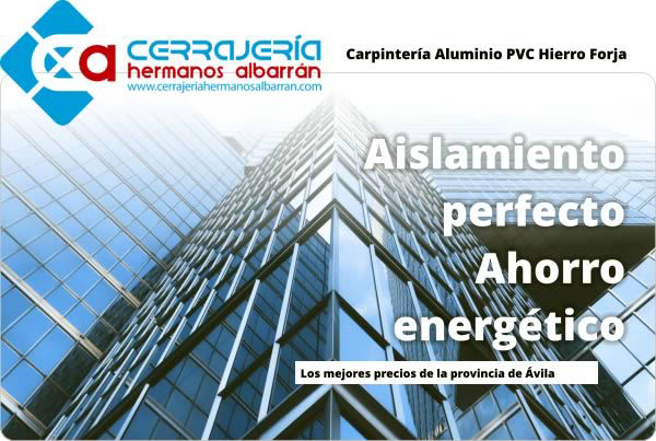 Cerrajería Hermanos Albarrán, carpintería PVC y aluminio, hierro y forja
