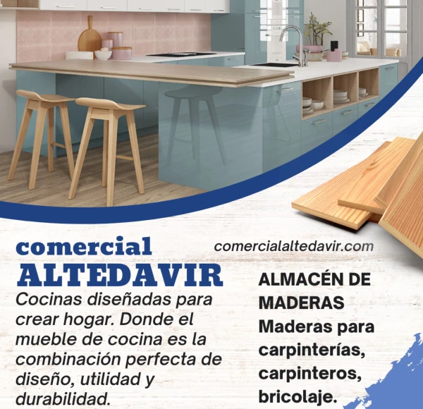 Maderas Comercial Altedavir: Tableros - Maderas - Puertas - Frisos - Tarimas - Cocinas - Decoración