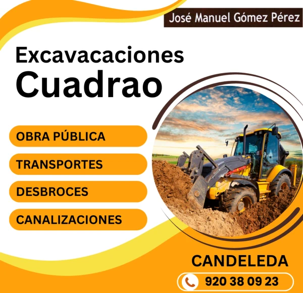 Excavaciones Movimiento de Tierras Cuadrao Candeleda